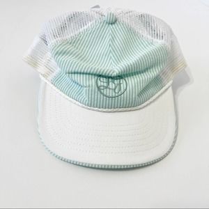 Lauren James Women's Seesucker Trucker Hat